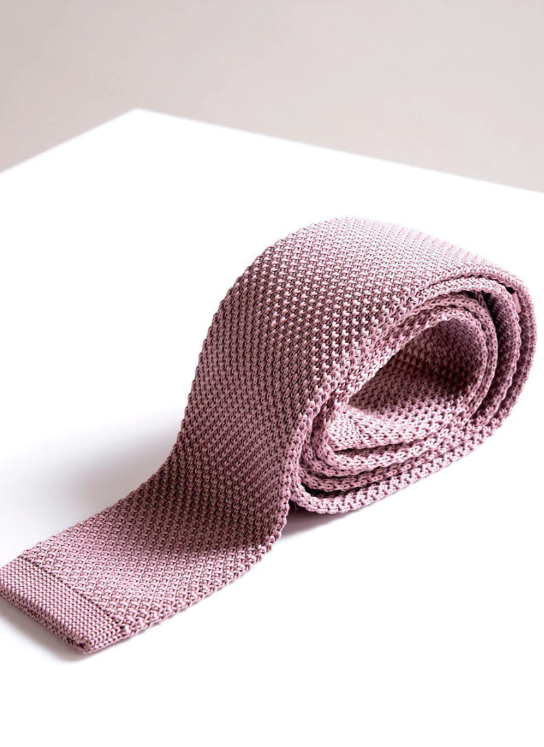 Marc Darcy- Knitted Blush Tie