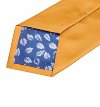 House of Cavani- CV201 Gold Satin Tie, Pocket Square and Tie Pin Set