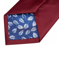 House of Cavani- CV201 Wine Satin Tie, Pocket Square and Tie Pin Set
