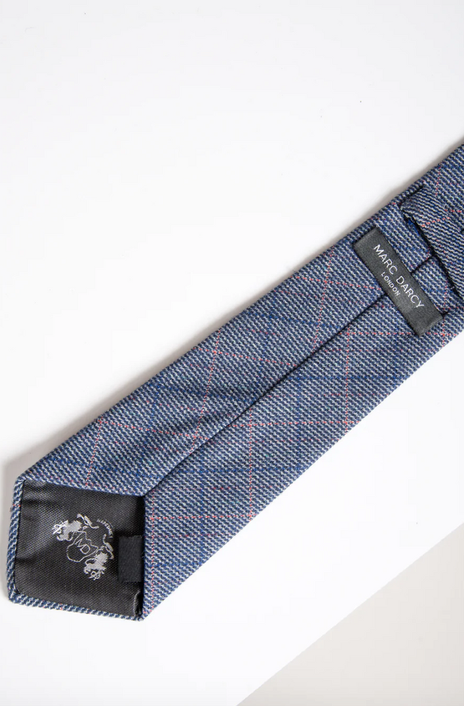 Marc Darcy- Hilton Blue Tweed Tie