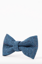 Marc Darcy- Dion Blue Tweed Bow Tie