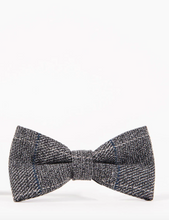 Marc Darcy- Scott Grey Tweed Bow Tie