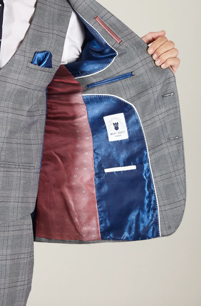 Marc Darcy- Jerry Grey Check Blazer