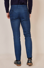 Marc Darcy- Jerry Blue Check Trouser