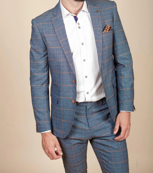 Marc Darcy- Jenson Sky Check Blazer