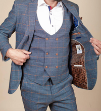Marc Darcy- Jenson Sky Check Blazer